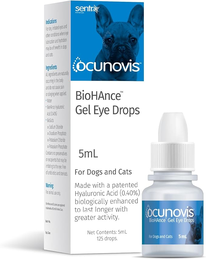 Ocunovis® BioHAnce® Gel Eye Drops — 5 mL